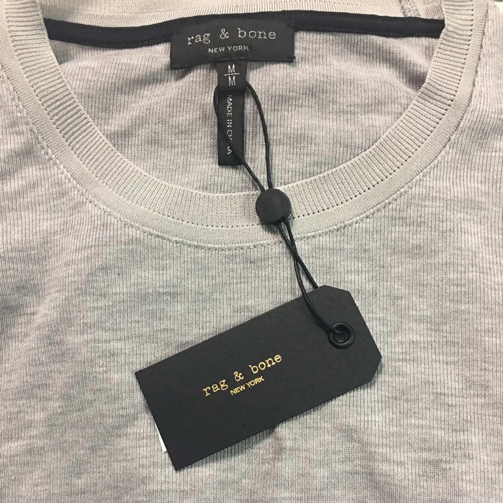 rag & bone Ophelia Asymmetric Tee Midi Dress - Picture 4 of 5
